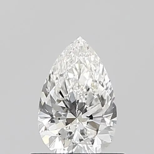 0.52ct Pear Lab Grown Diamond (Colour F, Clarity VVS2, IGI Certified)