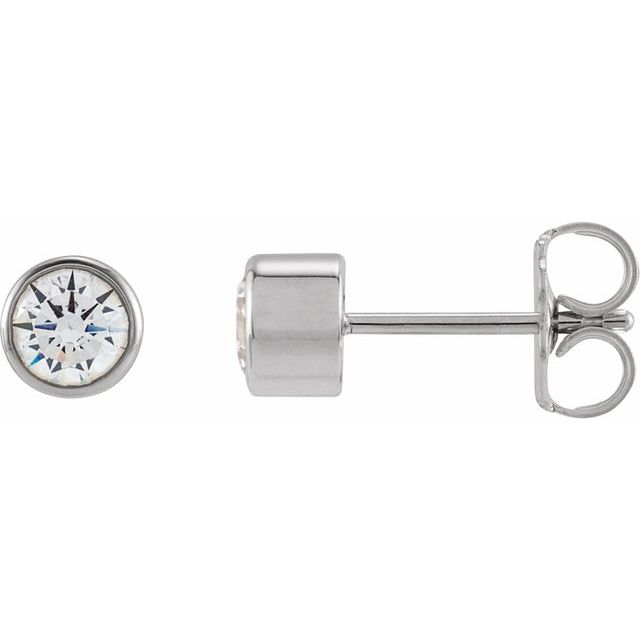 Lab-Grown Diamond | Round | 3.5mm :: 1/3 Ctw | Lab-Grown Diamond | Round | 4mm :: 1/2 Ctw