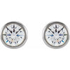 Lab-Grown Diamond | Round | 3.5mm :: 1/3 Ctw | Lab-Grown Diamond | Round | 4mm :: 1/2 Ctw