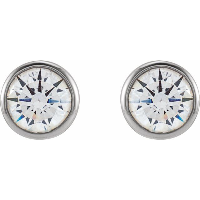 Lab-Grown Diamond | Round | 3.5mm :: 1/3 Ctw | Lab-Grown Diamond | Round | 4mm :: 1/2 Ctw