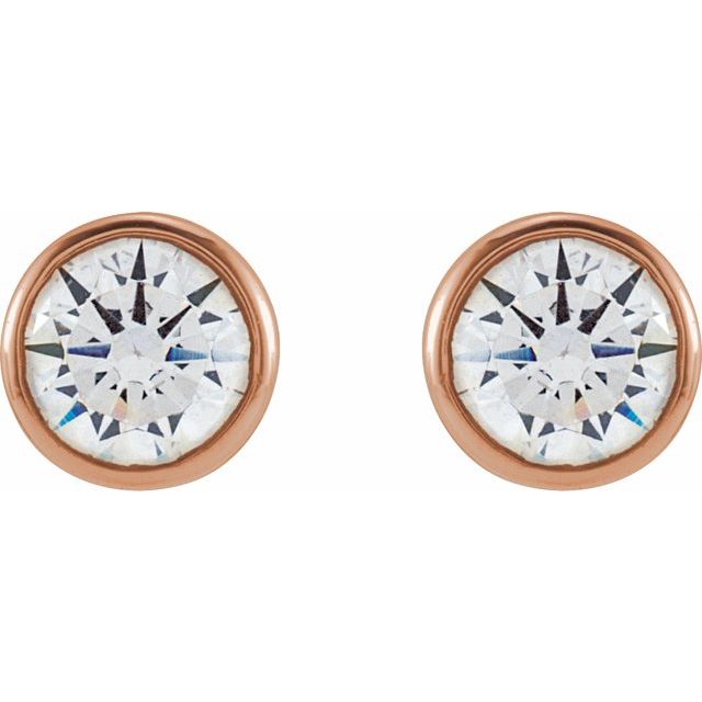 Lab-Grown Diamond | Round | 3.5mm :: 1/3 Ctw | Lab-Grown Diamond | Round | 4mm :: 1/2 Ctw