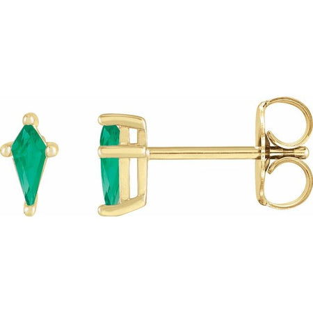 Lab-Grown Emerald | Kite | 7 x 3mm | Lab-Grown Emerald | Kite | 5 x 2.25mm