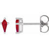 Lab-Grown Ruby | Kite | 7 x 3mm | Lab-Grown Ruby | Kite | 5 x 2.25mm