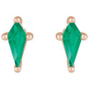 Lab-Grown Emerald | Kite | 7 x 3mm | Lab-Grown Emerald | Kite | 5 x 2.25mm