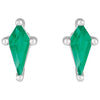 Lab-Grown Emerald | Kite | 7 x 3mm | Lab-Grown Emerald | Kite | 5 x 2.25mm