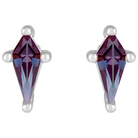 Lab-Grown Alexandrite | Kite | 5 x 2.25mm | Lab-Grown Alexandrite | Kite | 7 x 3mm