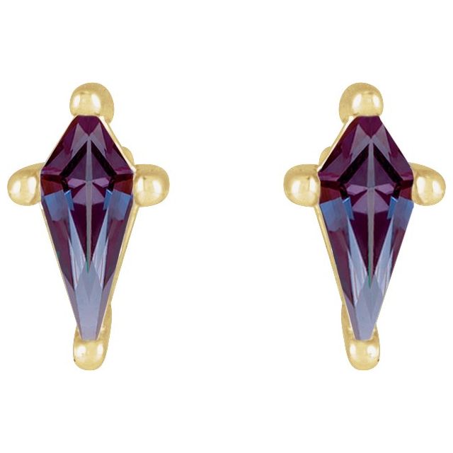 Lab-Grown Alexandrite | Kite | 7 x 3mm | Lab-Grown Alexandrite | Kite | 5 x 2.25mm
