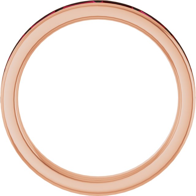 Natural Ruby | Straight baguette | 4 x 2mm | Lab-Grown Ruby | Straight baguette | 4 x 2mm