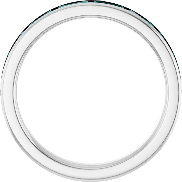 Lab-Grown Alexandrite | Straight baguette | 4 x 2mm