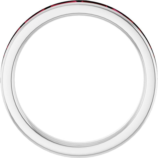 Natural Ruby | Straight baguette | 4 x 2mm | Lab-Grown Ruby | Straight baguette | 4 x 2mm
