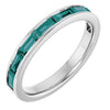 Lab-Grown Alexandrite | Straight baguette | 4 x 2mm