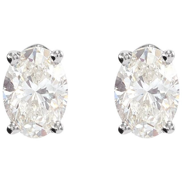 Natural Diamond | Lab-Grown Diamond | Oval | 4 x 3mm :: 1/3 Ctw | 5 x 3mm :: 1/2 Ctw | 6 x 4mm :: 3/4 Ctw | 7 x 5mm :: 1 1/2 Ctw | 3 x 2.3mm :: 1/10 Ct | 3.6 x 2.7mm :: 1/5 Ctw | 8 x 6mm :: 2 Ctw | 3 x 2.3mm :: 1/10 Ctw | 5 x 3mm :: 1/3 Ctw