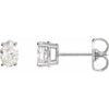 Natural Diamond | Lab-Grown Diamond | Oval | 4 x 3mm :: 1/3 Ctw | 5 x 3mm :: 1/2 Ctw | 6 x 4mm :: 3/4 Ctw | 7 x 5mm :: 1 1/2 Ctw | 3 x 2.3mm :: 1/10 Ct | 3.6 x 2.7mm :: 1/5 Ctw | 8 x 6mm :: 2 Ctw | 3 x 2.3mm :: 1/10 Ctw