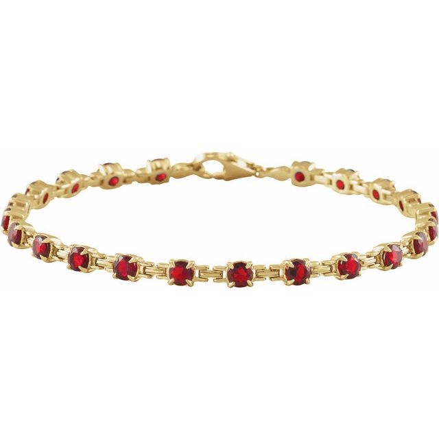 Natural Mozambique Garnet | Round | 3.5mm