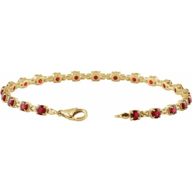 Natural Mozambique Garnet | Round | 3.5mm