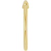 57795 / Ring / 14K Yellow / Polished / Double Spike Stackable Ring