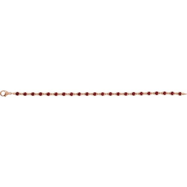 Natural Mozambique Garnet | Round | 3.5mm