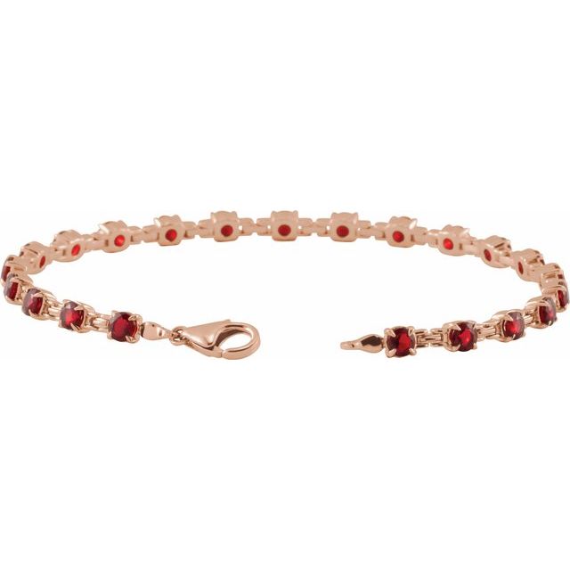 Natural Mozambique Garnet | Round | 3.5mm