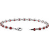 Natural Mozambique Garnet | Round | 3.5mm