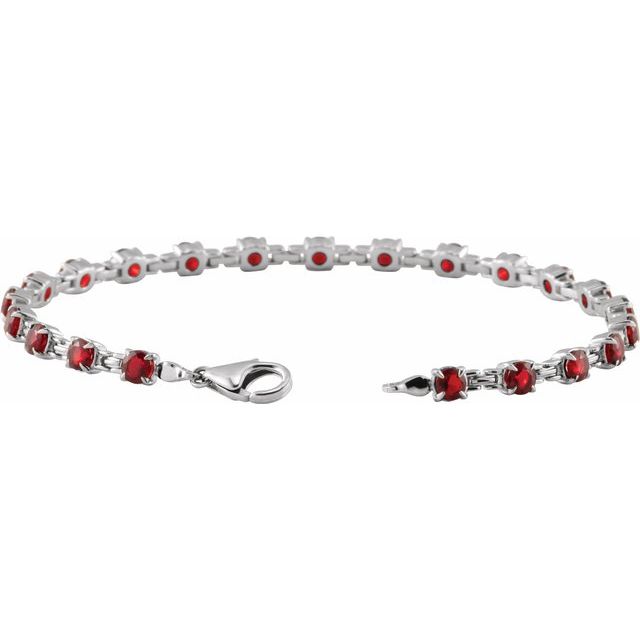 Natural Mozambique Garnet | Round | 3.5mm