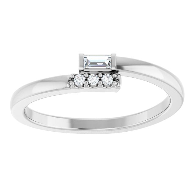 Natural Diamond | Straight baguette | 3 x 1.5mm
