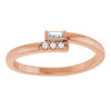 Natural Diamond | Straight baguette | 3 x 1.5mm