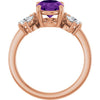 Natural Amethyst | Oval | 9 x 7mm