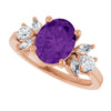 Natural Amethyst | Oval | 9 x 7mm