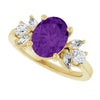 Natural Amethyst | Oval | 9 x 7mm
