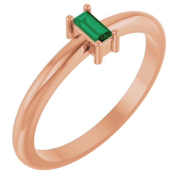 Stackable Ring — 14K Rose Gold