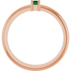 Lab-Grown Emerald | Straight baguette | 4 x 2mm