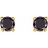 Natural Black Diamond | Round | 2.5mm :: 1/8 Ctw | Natural Black Diamond | Round | 3mm :: 1/5 Ctw