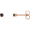 Natural Black Diamond | Round | 2.5mm :: 1/8 Ctw | Natural Black Diamond | Round | 3mm :: 1/5 Ctw