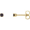 Natural Black Diamond | Round | 2.5mm :: 1/8 Ctw | Natural Black Diamond | Round | 3mm :: 1/5 Ctw