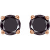 Natural Black Diamond | Round | 3.5mm :: 1/2 Ctw