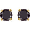 Natural Black Diamond | Round | 3.5mm :: 1/2 Ctw