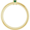 Lab-Grown Emerald | Straight baguette | 5 x 2mm