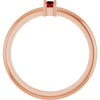 Lab-Grown Ruby | Straight baguette | 5 x 2mm