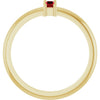 Lab-Grown Ruby | Straight baguette | 5 x 2mm