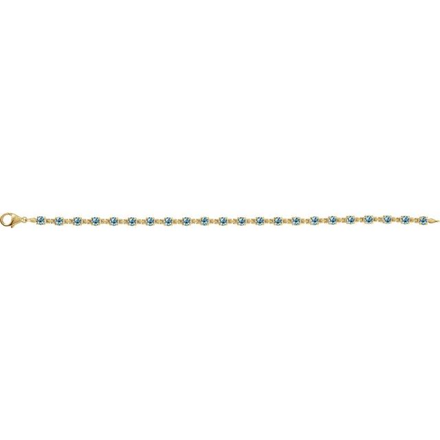 Natural Sky Blue Topaz | Round | 3.5mm