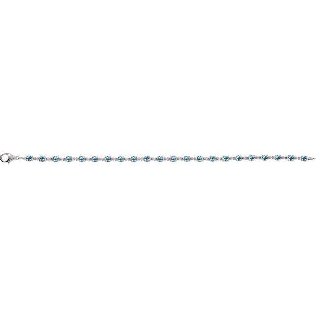 Natural Sky Blue Topaz | Round | 3.5mm