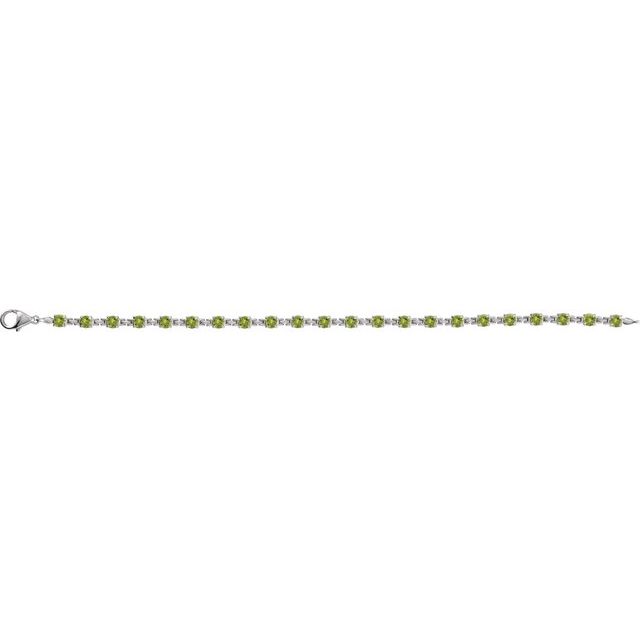 Natural Peridot | Round | 3.5mm