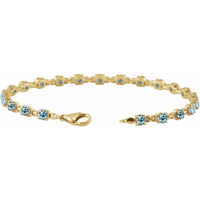 Natural Sky Blue Topaz | Round | 3.5mm
