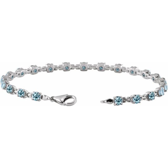 Natural Sky Blue Topaz | Round | 3.5mm