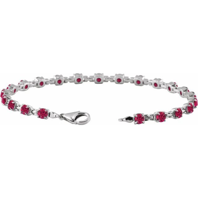 Lab-Grown Ruby | Round | 3.5mm
