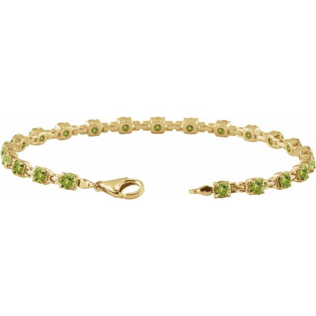 Natural Peridot | Round | 3.5mm