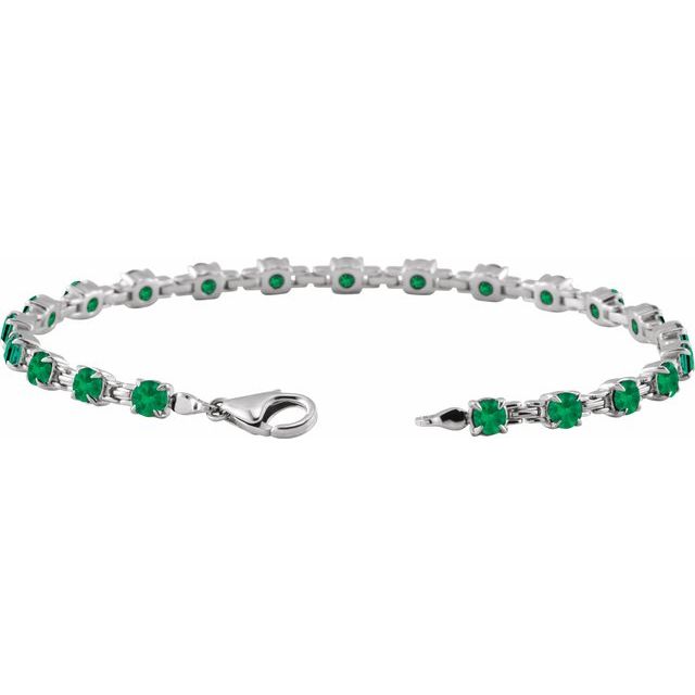 Lab-Grown Emerald | Round | 3.5mm