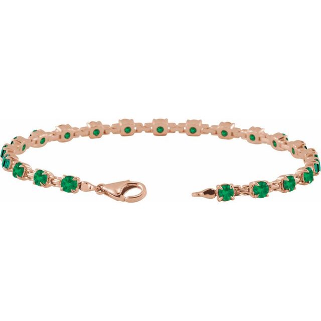 Lab-Grown Emerald | Round | 3.5mm