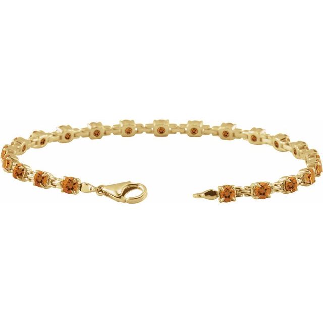 Natural Citrine | Round | 3.5mm