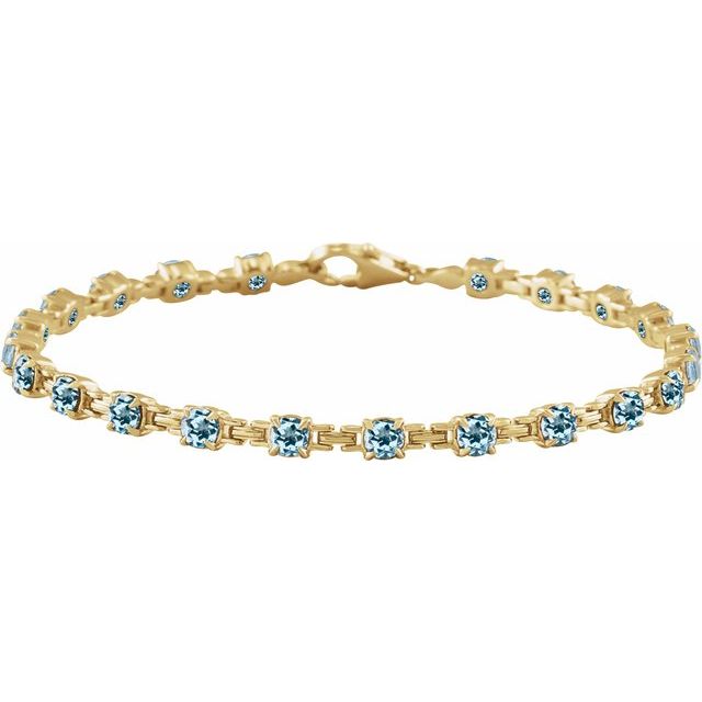 Natural Sky Blue Topaz | Round | 3.5mm